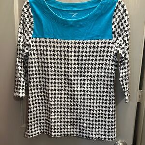 Kim Rogers Size PM 3/4 Sleeve Pullover Pre-owned